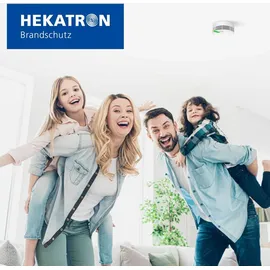 Hekatron Genius Plus X – Funkrauchmelder inkl. FM Basis X – 10 Jahre Batterie, Menge:10er Set