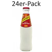 24er-Pack Schweppes Spicy Ginger Beer,Alkoholfreie Getränke Ingwer Extrakt 18cl