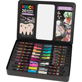 Posca Acrylmarker 20 St. mehrfarbig
