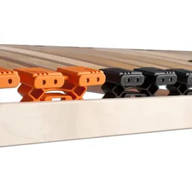 Betten-ABC Madera Medifix K+F 7-Zonen-Lattenrost, mit Kopf- und Fußteilverstellung, Holm durchgehend, Variante: Zerlegt, Größe: 120x200 cm