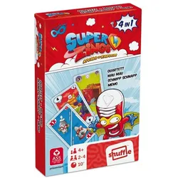 Superzings 22510000 - Spielkarten 4in1
