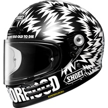 Shoei Glamster-06 Neighborhood X, Integralhelm - Schwarz/Weiß - M