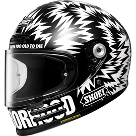 Shoei Glamster-06 Neighborhood X, Integralhelm - Schwarz/Weiß - M