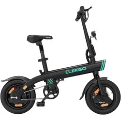 ELEKGO EG01 Black 36V 7.8Ah herausnehmbarer Akku Reichweite von 25-45 Kilometer