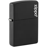 Zippo 1290005 Feuerzeug 218Zl Black Matte with Logo