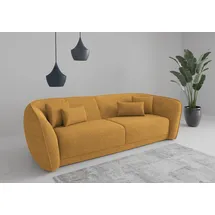 sit&more Big-Sofa SIT & MORE "Neapel", gelb (dijon), B:290cm H:86cm T:121cm, 100% Polyester, Sofas, Big-Sofa