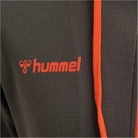 hummel Herren Hmlauthentic Poly Zip Hoodie, Asphalt, XXL