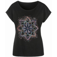 Buffalo T-Shirt Damen schwarz Gr.44/46