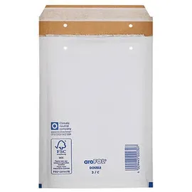 aroFOL® DOUBLE Luftpolstertaschen 3/C grau für DIN B5, 50 St.