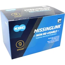 KMC-Verbindungsglied MissingLink 9NR EPT E9silber 6,60 mm 9 V (40) EINHEITSGRÖSSE