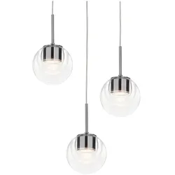 Kundalini - Dew 3 Pendelleuchte Chrome KDLN - cm
