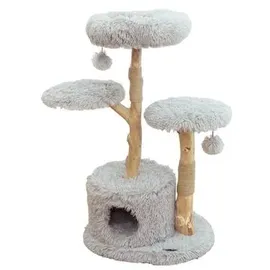 Dehner Lovely Kratzbaum 110 x 60 x 45 cm hellgrau