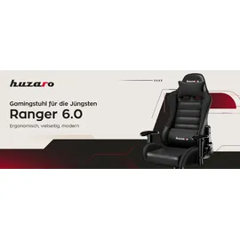 huzaro Ranger 6.0 Gaming-Stuhl Schwarz PC