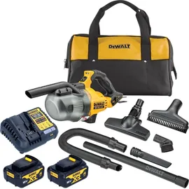 DeWalt DCV 501 LM2 Akku Stabsauger 18 V 0,7 l Staubklasse L + 2x Akku 4,0 Ah + Ladegerät