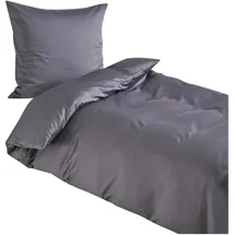 Traumschlaf Pure Grau 155 x 220 cm + 80 x 80 cm