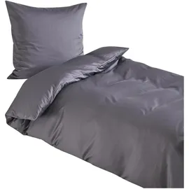 Traumschlaf Pure Grau 155 x 220 cm + 80 x 80 cm