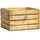 VCM Holz Kräuterbeet Kiste 60 x 40 x 40 cm Braun