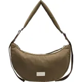 Doughnut Eclair Umhängetasche Synthetik Olive
