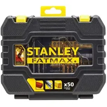 Stanley 50-teiliges Bohrer- und Schrauberbit-Set Gelb
