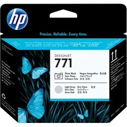 HP 771 - Hellgrau, Photo schwarz - Druckkopf