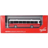 HERPA 319393 1:87, Man Büssing SÜ 210 Stadtbus, rot/weiß,