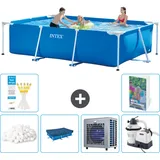 Rechteckiger Frame Pool - 300x200x75 Cm - 7-teilig  S150