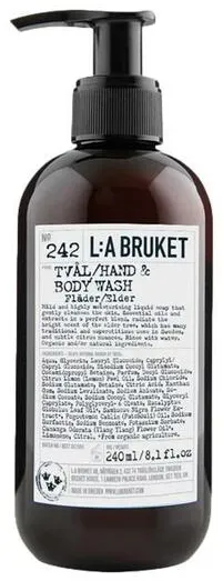 242 Hand & Body Wash Elder Cosmos Natural certified