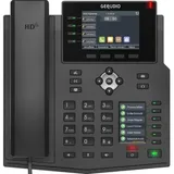 GEQUDIO IP Telefon GX5+ mit Netzteil & Fritzbox, Telekom kompatibel