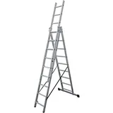 EDM Aluminium Trittleiter 9 Stufen
