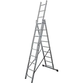EDM Aluminium Trittleiter 9 Stufen