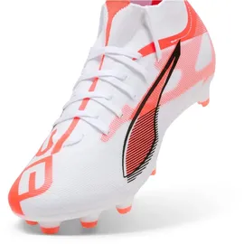 Puma Ultra 5 Match+ FG/AG Fußballschuhe Damen 01 white/black/glowing red 37
