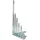 Dönges Winkelmesser Schlosserwinkel mit Anschlag 750 x 380 mm