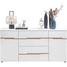 Innostyle Sitzbank Memphis Weiß 130 x 49 x 40 cm