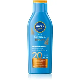 NIVEA Sun Protect & Bronze Lotion LSF 20 200 ml