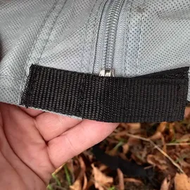 Wiltec Wohnwagen Schutzhülle 520 x 225 x 220 cm Grau