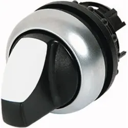 Eaton 217438 Leuchtwahltaste, RMQ-Titan, mit Knebelgriff, wählbar, 3 Stellungen, wählbar, wählbar, Frontring Titan M22-WRLK3-*/*