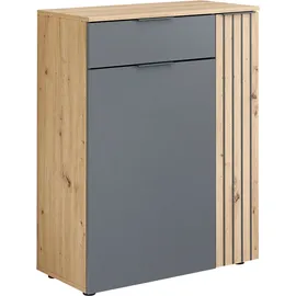 HBZ Volano 80 x 103 x 38 cm anthrazit / anthrazit matt