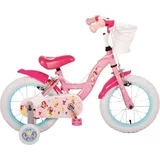 Volare Kinderfahrrad Disney Princess 14 Zoll Kinderrad in Rosa