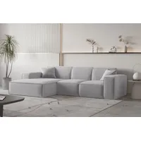 Fun Möbel Ecksofa Designersofa CELES PREMIUM Stoff Opera Velvet