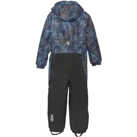 Color Kids Schneeoverall 741089 Schneeanzug mit Kapuze und Fußschlafen in blau 98