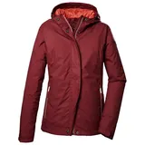 KILLTEC Damen Funktionsjacke KOS 68 WMN JCKT, weinrot, 42,