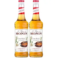 Monin Sirup Créme Brûlée, 0,7 Liter (Packung mit 2)