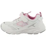 Kappa Angelo Kinder Weiß/Pink/Silber 31