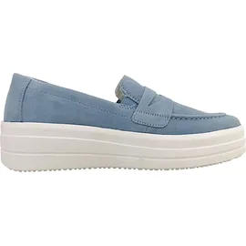 remonte Plateau Slipper Damen Hellblau 40