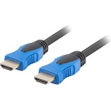 Lanberg CA-HDMI-20CU-0005-BK HDMI-Kabel 0,5 m HDMI Typ A (Standard) Schwarz