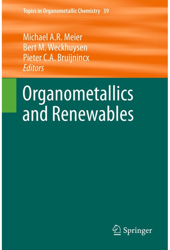 Organometallics And Renewables, Kartoniert (TB)