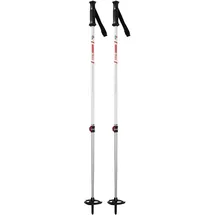 MSR DynaLock Trail Poles 80-140 cm rot-weiß