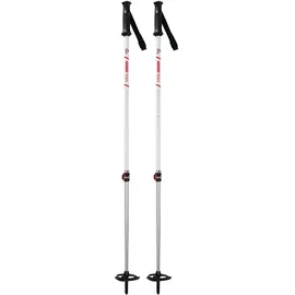 MSR DynaLock Trail Poles 80-140 cm rot-weiß