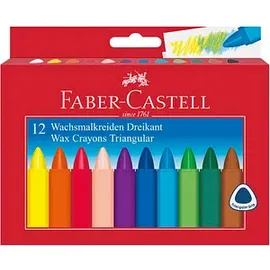 Faber-Castell Wachsmalstifte 12 St. mehrfarbig