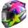 Arai Helmet Arai Quantic Star Helm, schwarz/weiß/neon-gelb, L